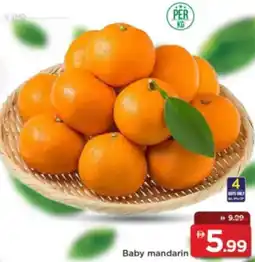 Mark & Save Baby mandarin offer