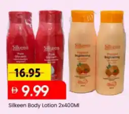 Mark & Save Silkeen Body Lotion offer