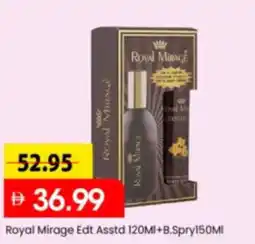 Mark & Save Royal Mirage Edt Asstd+B.Spry offer