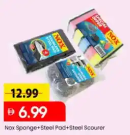 Mark & Save Nox Sponge+Steel Pad+Steel Scourer offer