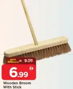 Mark & Save Wooden Broom With Stick offer