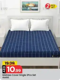 Mark & Save Matress Cover Single 2Pcs Set Asstd. offer