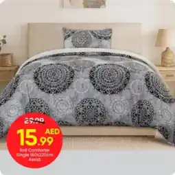 Mark & Save Roll Comforter Single Asstd. offer