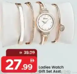Mark & Save Ladies Watch Gift Set Asst offer