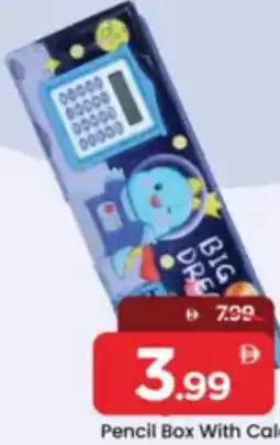 Mark & Save Pencil Box With Calculater offer