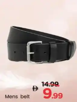 Mark & Save Mens belt offer