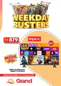 Grand Hyper Market IMPEX Smart TV offer