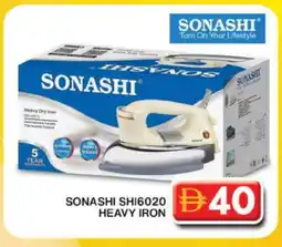 Grand Hyper Market SONASHI Ironbox offer