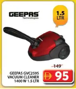 Grand Hyper Market GEEPAS Vacuum Cleaner offer