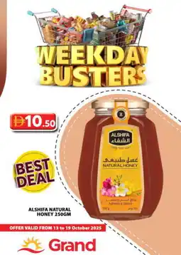 Grand Hyper Market AL SHIFA Honey offer