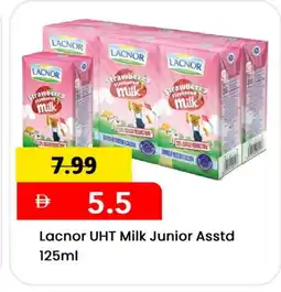 Mark & Save LACNOR Long Life / UHT Milk offer