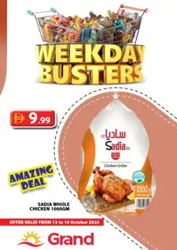 Grand Hyper Market SADIA Frozen Whole Chicken offer