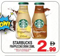 Friday Center STARBUCKS Iced / Coffee Drink offer