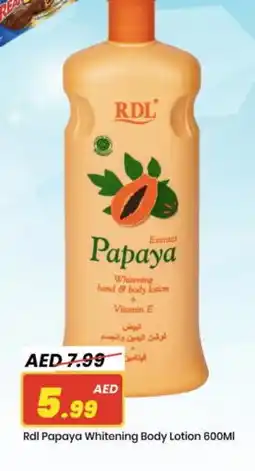 Mark & Save RDL Body Lotion & Cream offer