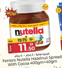 Kenz Hypermarket NUTELLA Chocolate Spread offer