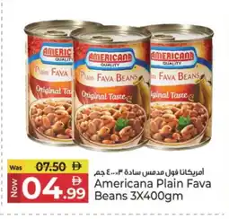 Kenz Hypermarket AMERICANA Fava Beans offer