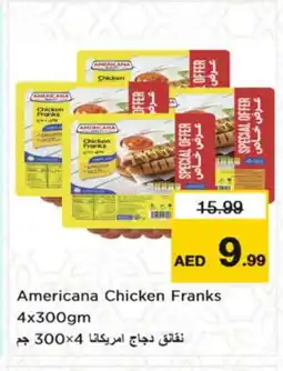 Nesto AMERICANA Chicken Franks offer