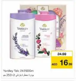 Nesto YARDLEY Talcum Powder offer