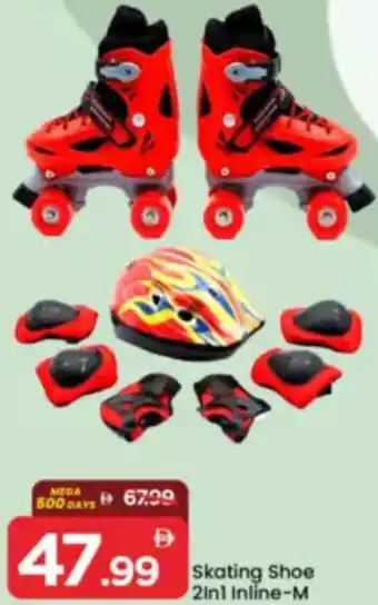 Mark & Save Skating Shoe 2in1 Inline-M offer