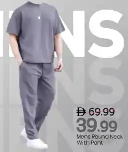 Mark & Save Mens Round Neck With Pant offer