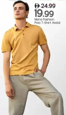 Mark & Save Mens Fashion Polo T-Shirt Asstd offer