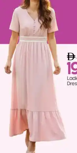 Mark & Save Ladies Long Dress Asstd offer