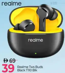 Mark & Save Realme Tws Buds Black T110 Blk offer