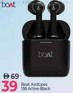 Mark & Save Boat Airdopes 138 Active Black offer