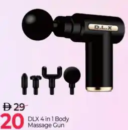 Mark & Save DLX 4 in 1 Body Massage Gun offer