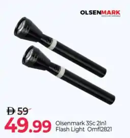 Mark & Save Olsenmark 3Sc 2in1 Flash Light Omfl2821 offer