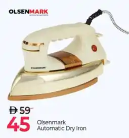Mark & Save Olsenmark Automatic Dry Iron offer