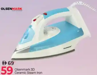 Mark & Save Olsenmark 3D Ceramic Steam Iron offer