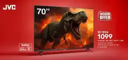 Nesto Android | 4K UHD | WI-FI | USB JVC 4K Smart LED TV 70" LT70N7105 offer