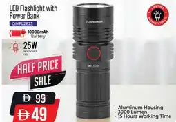 Nesto LED Flashlight with Power Bank offer