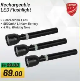 Nesto Rechargeable LED Flashlight offer