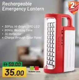 Nesto Rechargeable Emergency Lantern offer