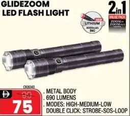 Nesto 2in1 Glidezoom Led Flash Light offer