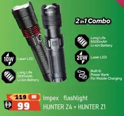 Nesto Impex Flashlight HUNTER Z4 + HUNTER Z1 offer