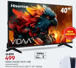 Nesto Hisense Full HD Smart LED TV 40" 40A4Q offer