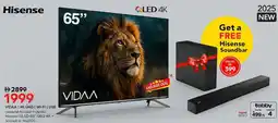 Nesto Hisense QLED 65" Q6Q 4K + Soundbar HS2100 offer