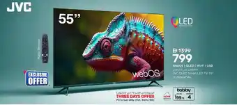 Nesto JVC QLED Smart LED TV 55" LT-55NQ7145 offer