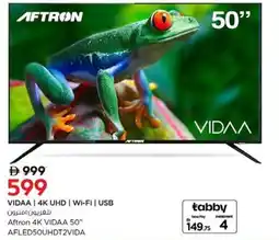 Nesto Aftron 4K VIDAA 50" offer