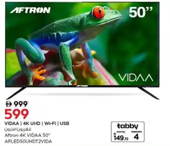 Nesto Aftron 4K VIDAA 50" offer