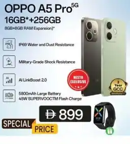 Nesto OPPO A5 Pro 5G offer