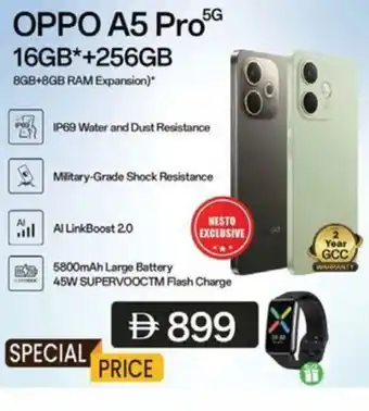 Nesto OPPO A5 Pro 5G offer