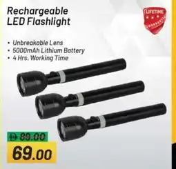 Nesto Rechargeable LED Flashlight offer