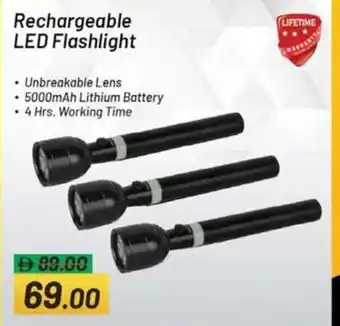 Nesto Rechargeable LED Flashlight offer