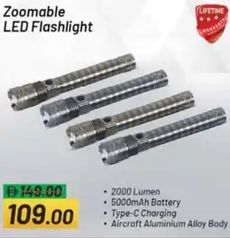 Nesto Zoomable LED Flashlight offer