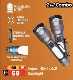 Nesto Impex HUNTERZ8 flashlight offer