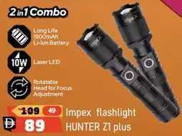 Nesto Impex flashlight Hunter Z1 plus offer